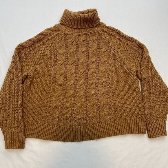 Gap & Drew Sweater Top Wool Embroidered Womens XS Brown Black Lot of 3 - Picture 2 of 16